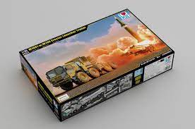 I Love Kit 1/35 M1001 w/M790 Erector Launcher Trailer Plastic Model Kit - Hobbytech Toys