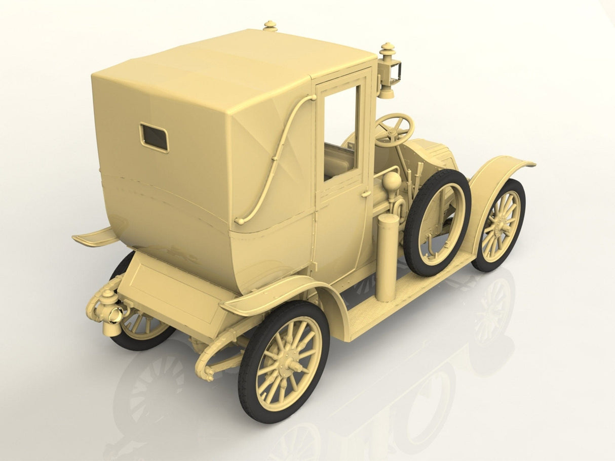 ICM 1/24 Type AG 1910 London Taxi Plastic Model Kit