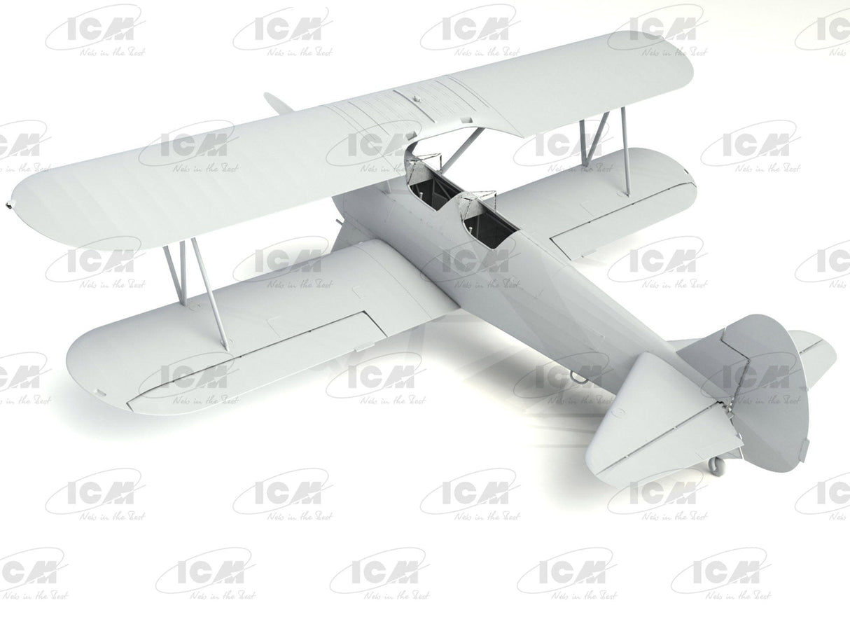 ICM 1/32 Stearman PT-17 with American Cadets Plastic Model Kit