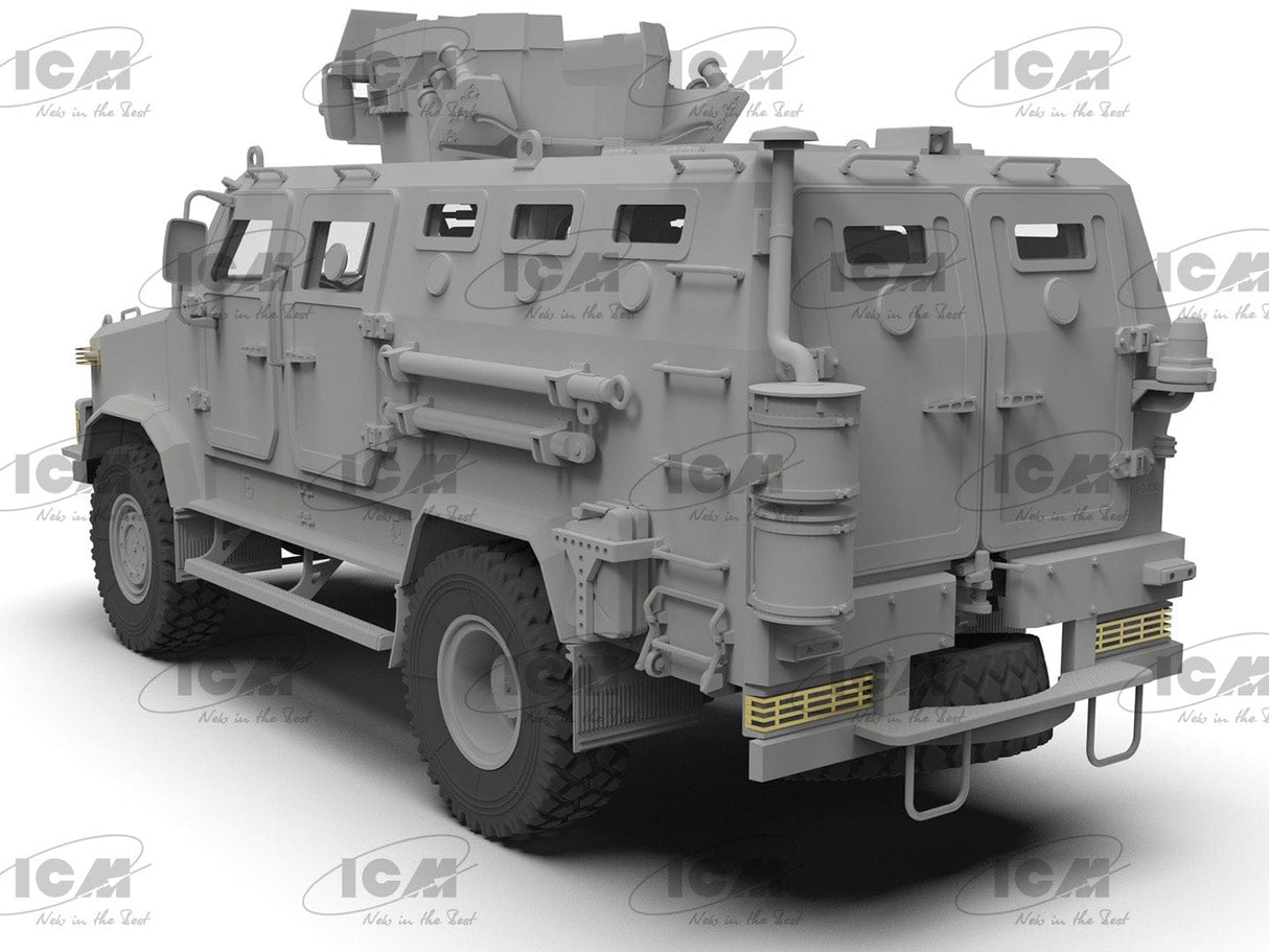 ICM 1/35 Kozak-2 Ukrainian MRAP-class Armored Vehicle Plastic Model Kit