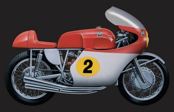 Italeri 1/9 Mv Agusta 500Cc 4 Cylinders 1964 Plastic Model Kit
