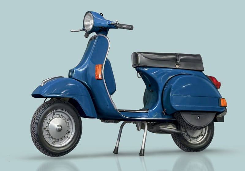 Italeri 1/9 Vespa PX 125/150 1978 Plastic Model Kit 4645