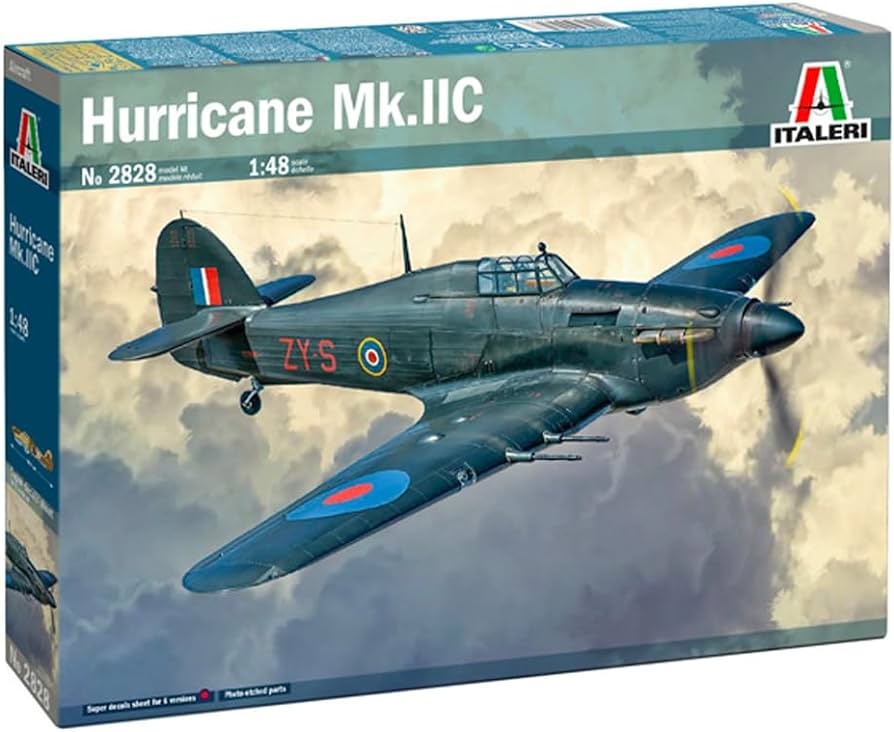 Italeri 2828 1/48 Hurricane Mk.II C Plastic Model Kit