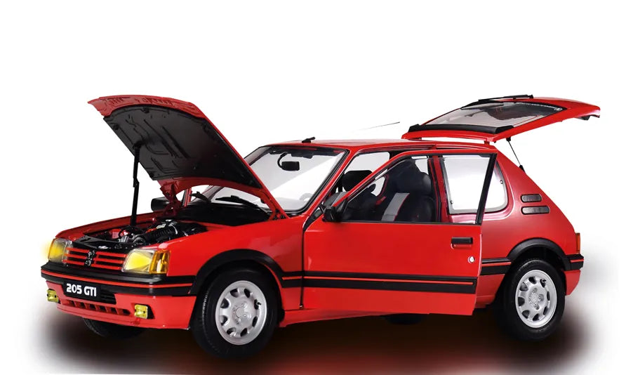 IXO Collections 1/8 Peugeot 205 GTI (Red) Full Kit