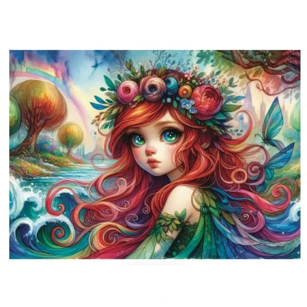JaCaRou Magical Azure Stare 1000pc Jigsaw Puzzle - Hobbytech Toys