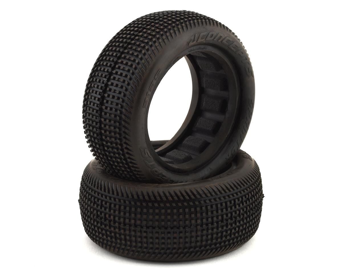 Jconcepts 3135-01 Sprinter 2.2 -Blue Compound (Fits 2.2 In 1/10Th 4wd Buggy Front Wheel) (2)**