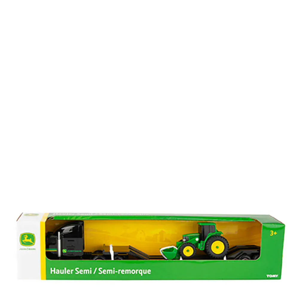 John Deere 1/64 Farm Semi Truck & Trailer - Assorted (1)