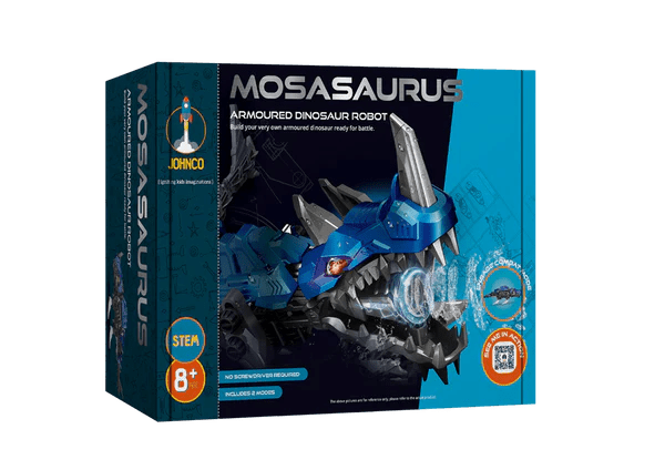 Johnco Mosasaurus Armoured Robot Kit - Hobbytech Toys