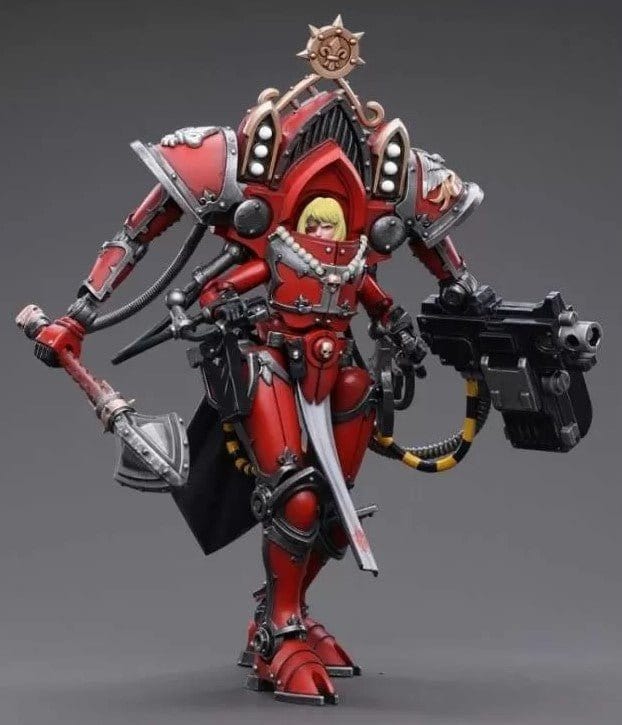 Joy Toys Warhammer Collectibles: 1/18 Scale Adepta Sororitas Paragon Warsuit Sister Merewal - Hobbytech Toys
