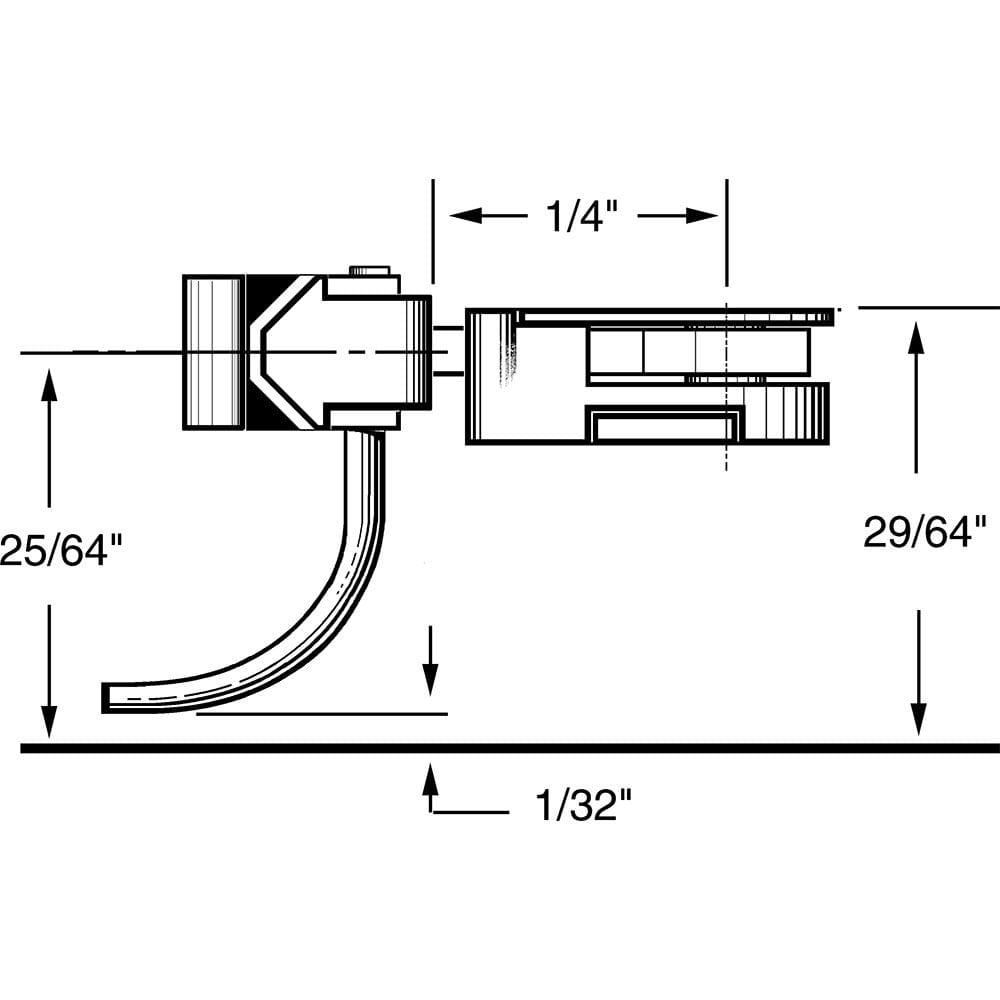 Kadee #33 HO Scale 30 - Series Plastic Couplers with Gearboxes - Short (1/4") Centerset Shank - Hobbytech Toys