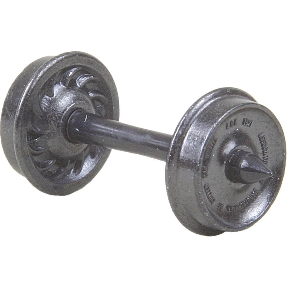 Kadee #523 HO Scale 33" Diameter Ribbed Back Metal Code 110 Wheels - Freight and Passenger - Hobbytech Toys