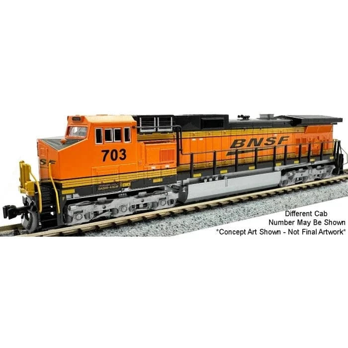 Kato N Scale C44-9W BNSF Swoosh #796