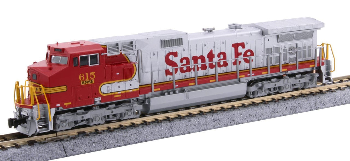Kato N Scale GE C44-9W - Standard DC - BNSF Railway #615