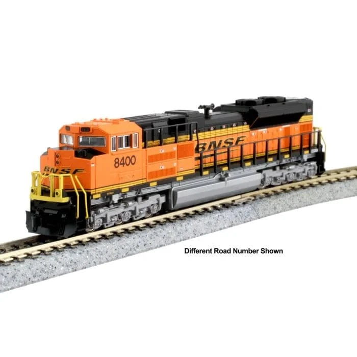 Kato N Scale SD70ACe Nose Headlights BNSF Swoosh #9079 DCC