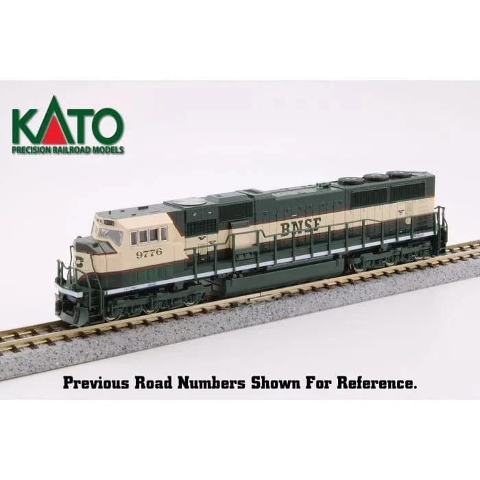 Kato N Scale SD70MAC BNSF (Executive Paint Scheme) #9799 w/DCC