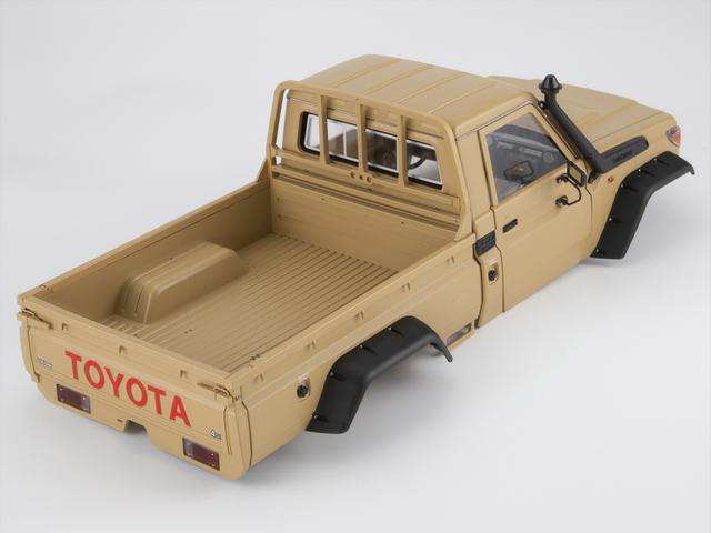 Killerbody 48734 1/10 Land Cruiser 70 Hardbody Kit - Matt Desert Sand - Hobbytech Toys