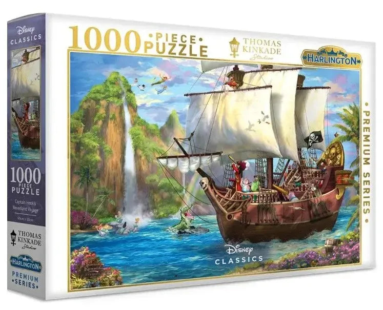 Kinkade 1000pc Puzzle - Captain Hooks Voyage