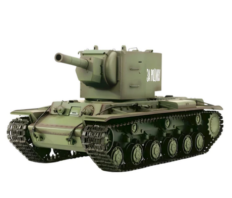 Henglong Soviet KV-2 1/16 R/C Tank RTR 7.0 Version - Hobbytech Toys
