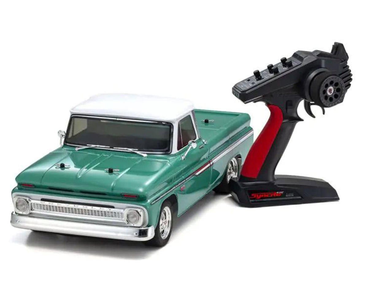 Kyosho 1/10 EP 4WD Fazer MK2 1966 Chevy C10 Fleetside Pickup Light Green - Hobbytech Toys