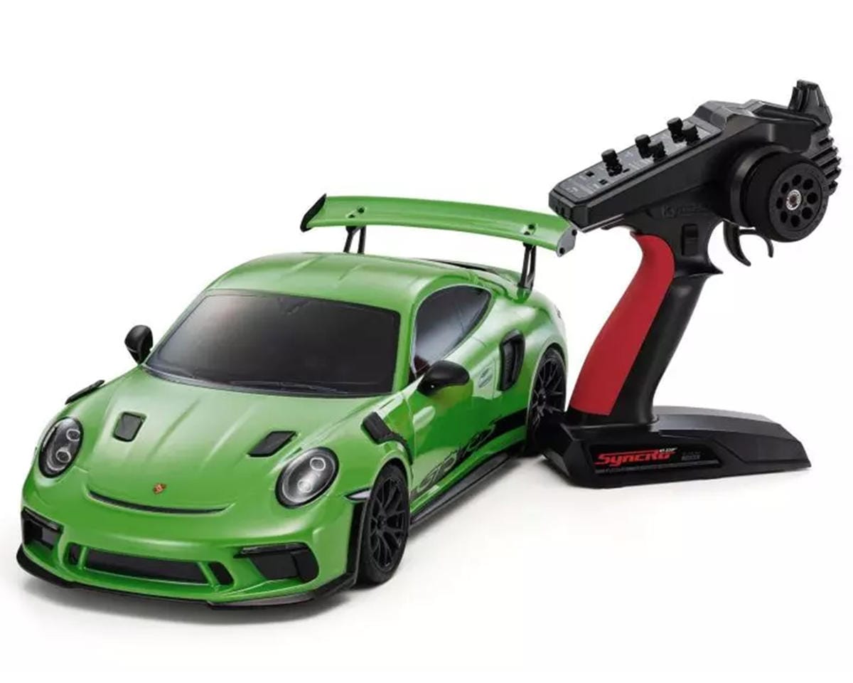 Kyosho 1/10 Fazer Mk2 2018 Porsche 911 GT3 RS Lizard Green Electric RC Car