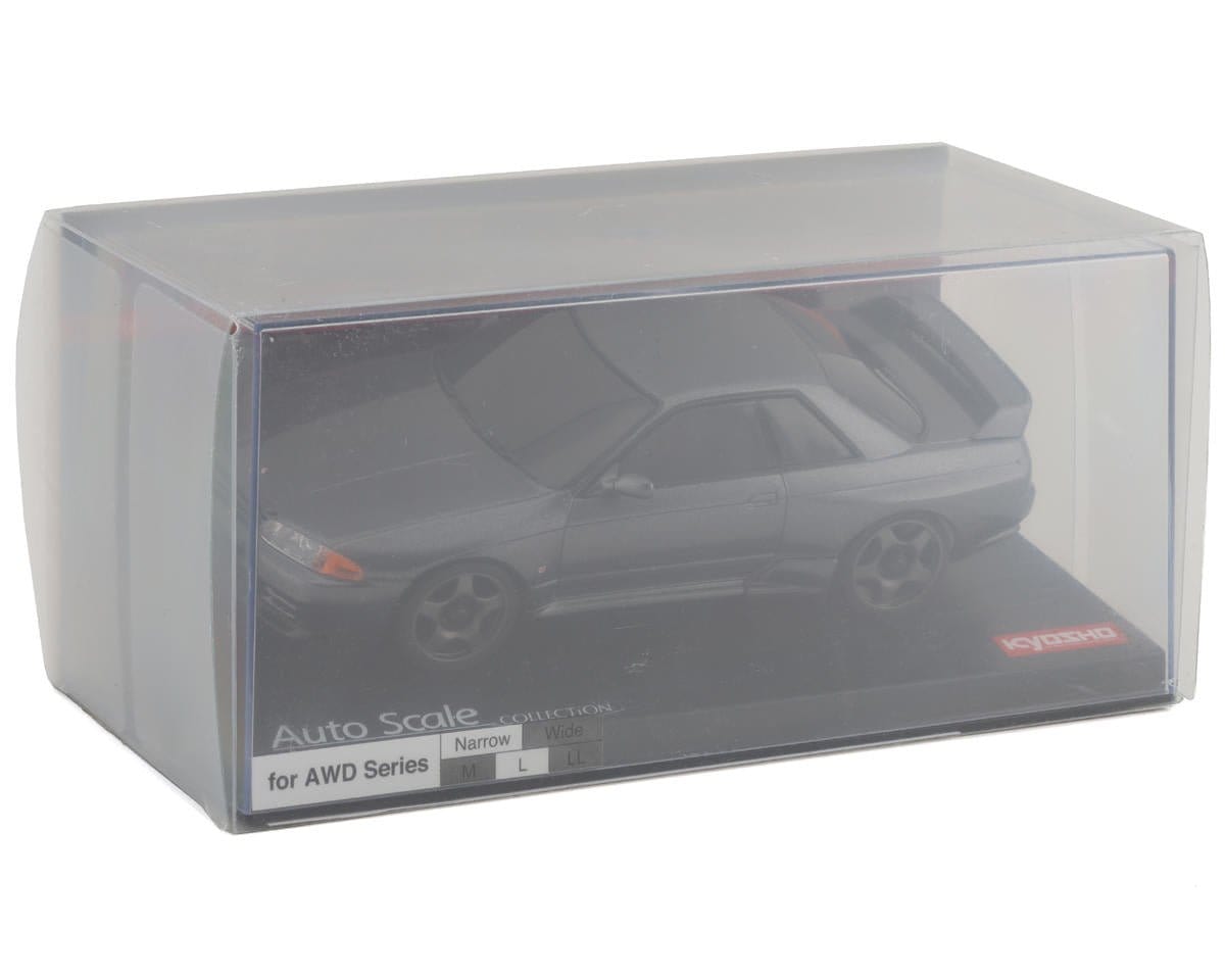 Kyosho MZP469GM ASC MA - 020 Nissan Skyline GT - R Nismo R32 Gunmetal Mini - Z Body Set - Hobbytech Toys