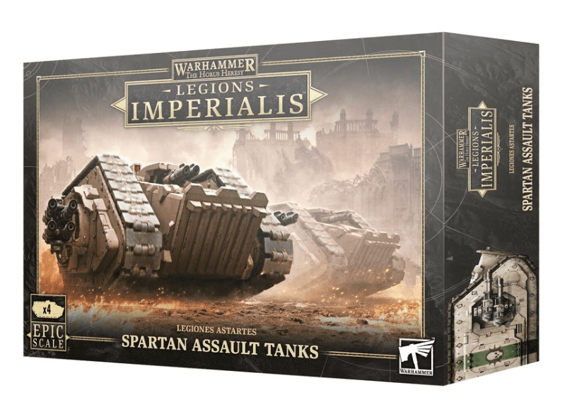 Legions Imperialis: 03 - 56 Spartan Assault Tanks - Hobbytech Toys