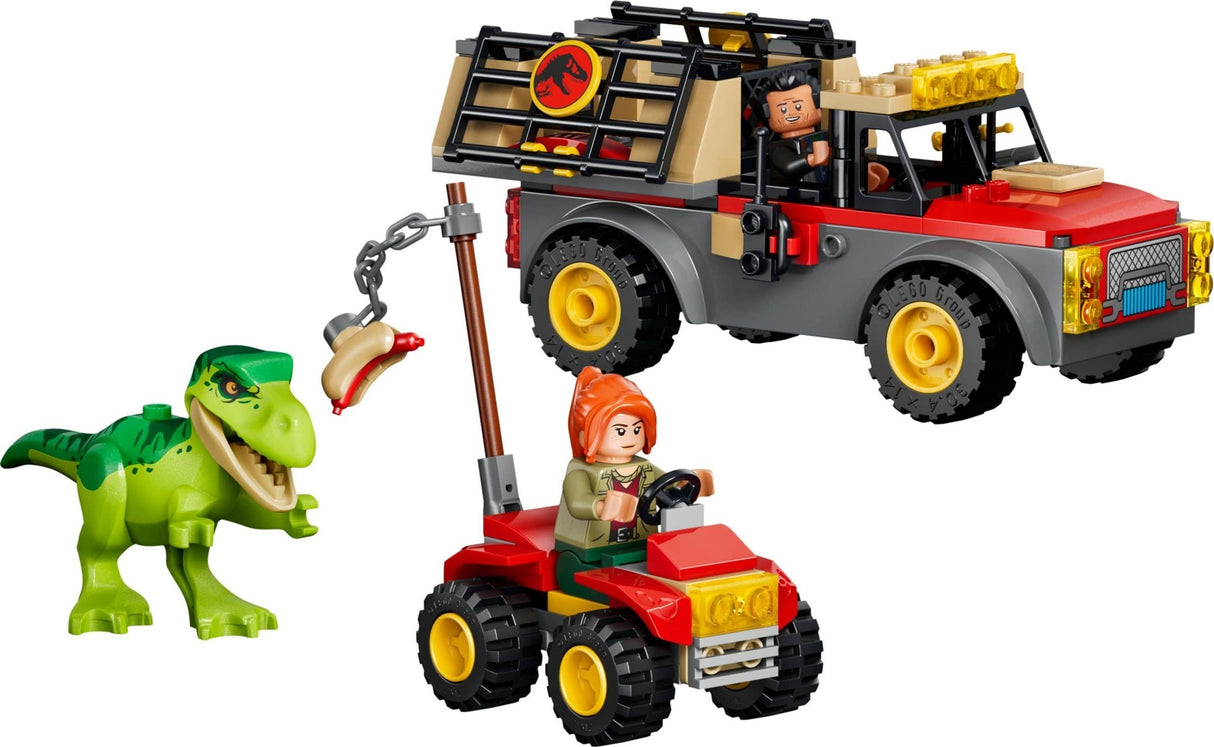 LEGO Jurassic World Young T. rex Transport Truck 77978 front of box