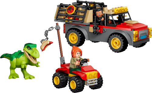 LEGO Jurassic World Young T. rex Transport Truck 77978 official model image