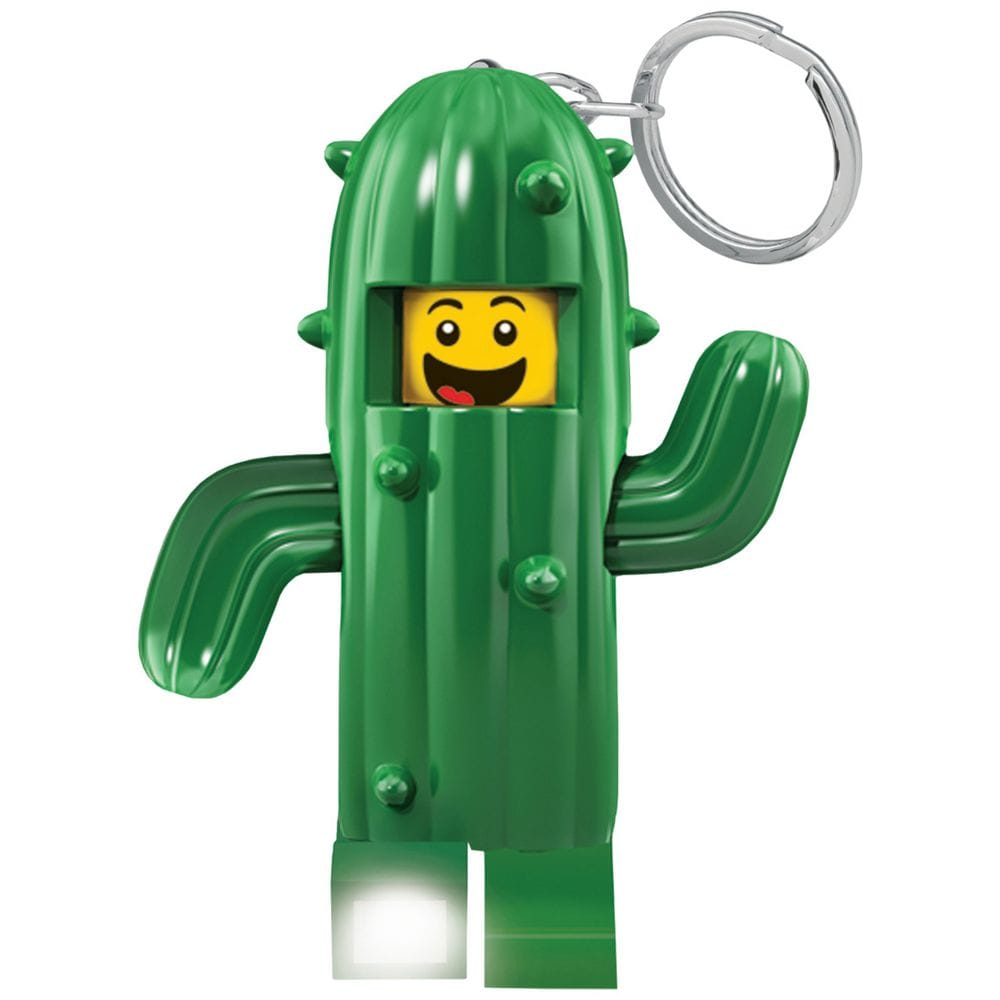 Lego Keychain Light - Cactus Boy