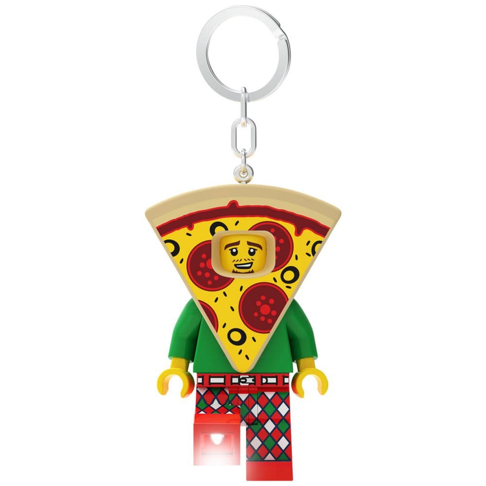 Lego Keychain Light - Pizza Guy