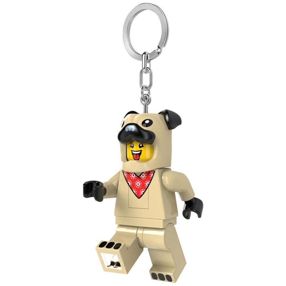 Lego Keychain Light - Pug