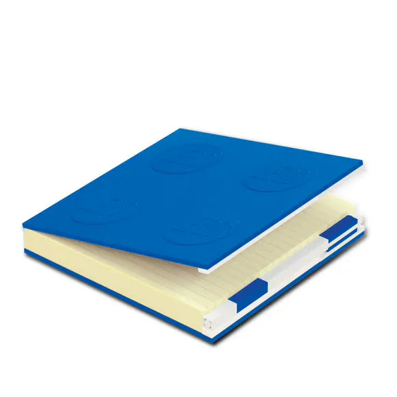 Lego Locking Notebook with Gel Pen - Blue