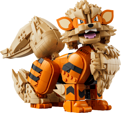 LEGO Pokémon Arcanine 72160 official model image
