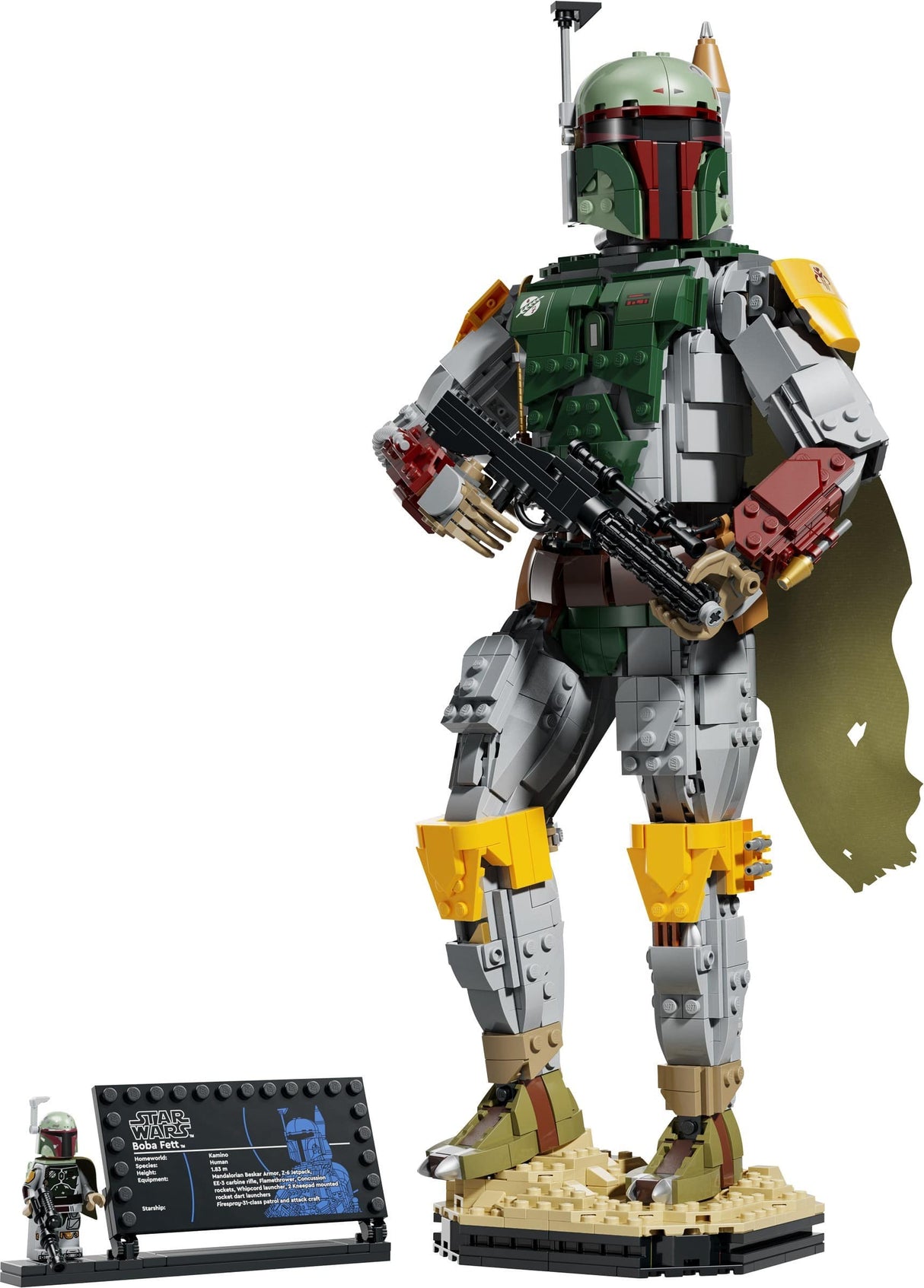 LEGO Star Wars Boba Fett 75455 front of box