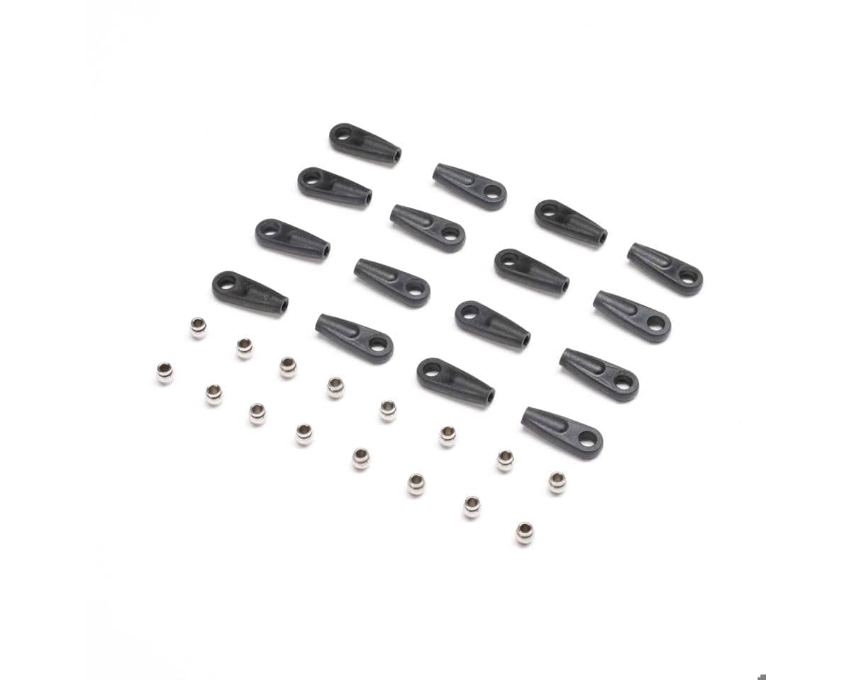 Losi 4-link Rod End & Pivot Balls, 16pcs, Mini LMT - genuine Losi product LOS214047