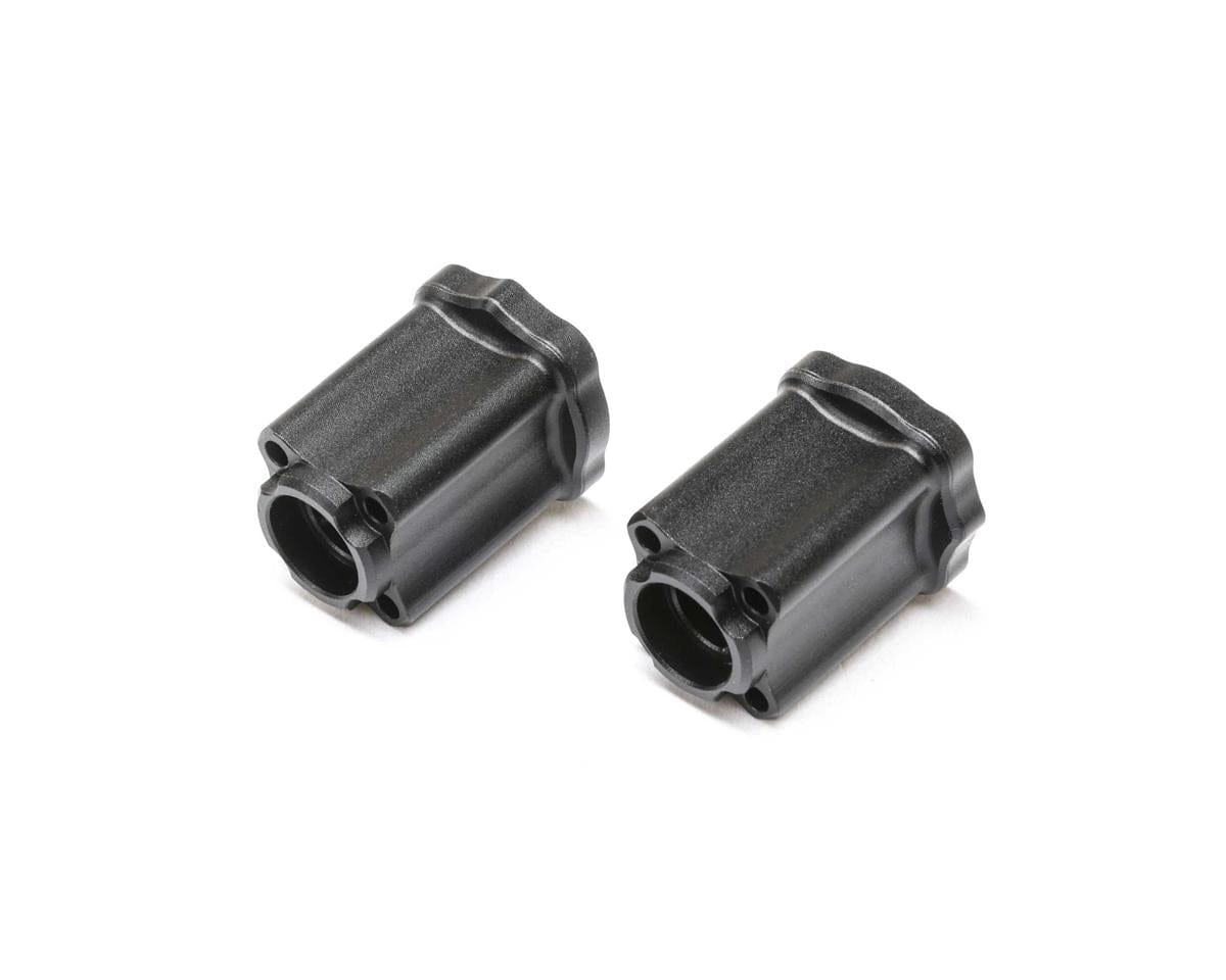 Losi 0-Deg Axle Mount Rear, Black Aluminium, Mini LMT LOS312009