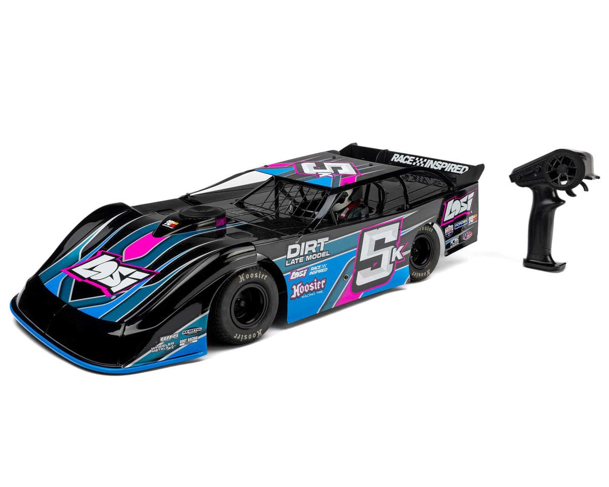 Losi 1/10 22S Dirt Late Model 2WD RTR Dirt Oval RC Car - Blue