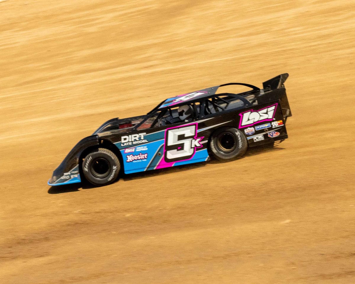Losi 1/10 22S Dirt Late Model 2WD RTR Dirt Oval RC Car - Blue