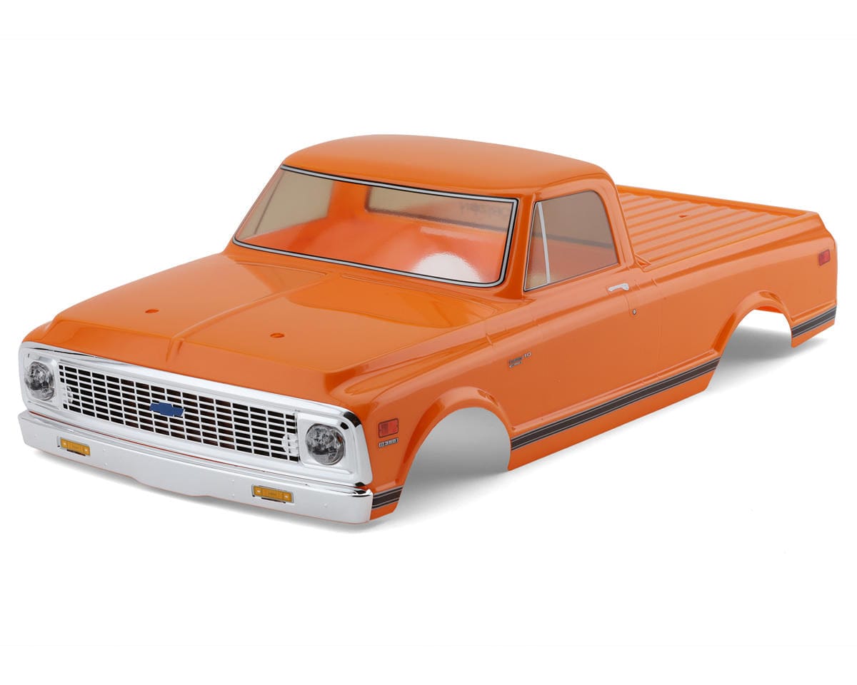 Losi 1972 Chevy C10 Pickup Body Set Orange V100 LOS230094