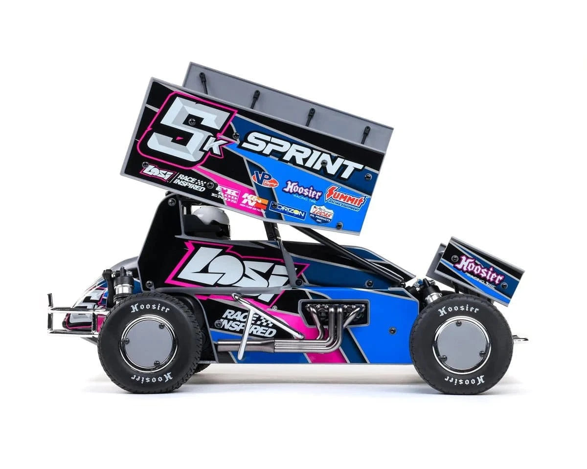 Losi 22S Sprint Car 1/10 2WD RTR - Blue (No Battery Or Charger) - Hobbytech Toys