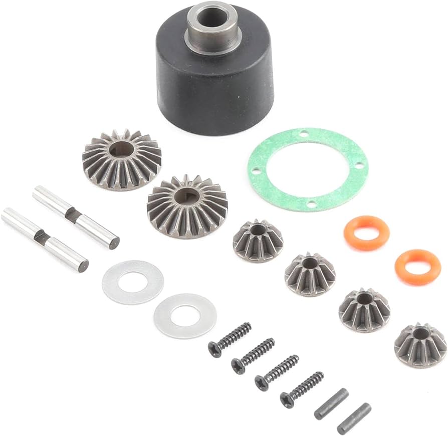 Losi 232075 HD Diff Housing and Internals, Rock Rey - Hobbytech Toys