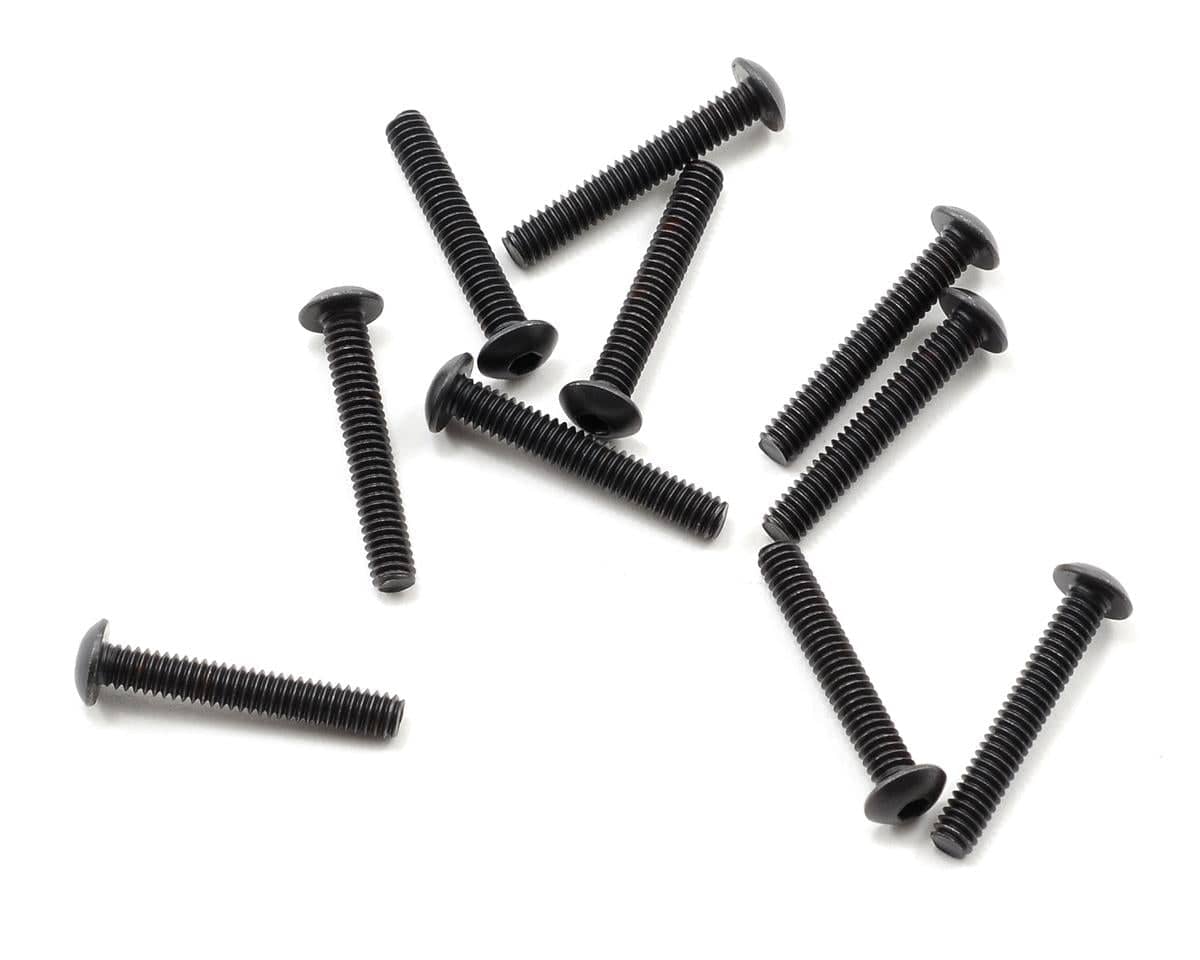 Losi 5-40 x 20mm Button Head Screws, Left Hand Thread, 8B 2.0 LOSA6284