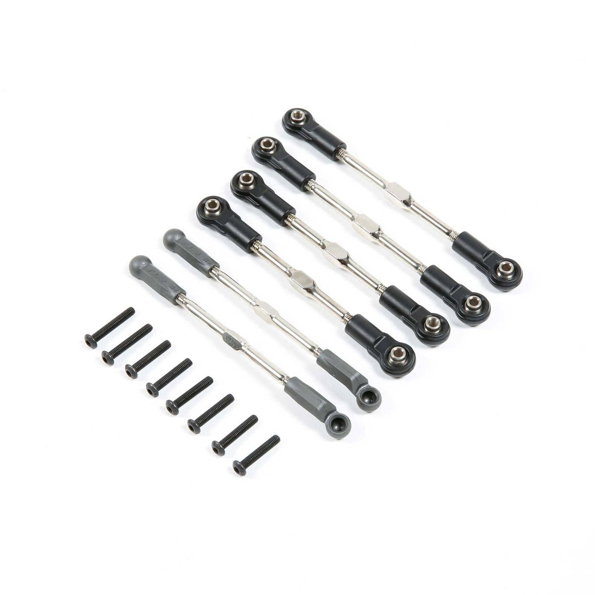 Losi Adjustable Turnbuckle Set, 6pcs, 22S - LOS334020