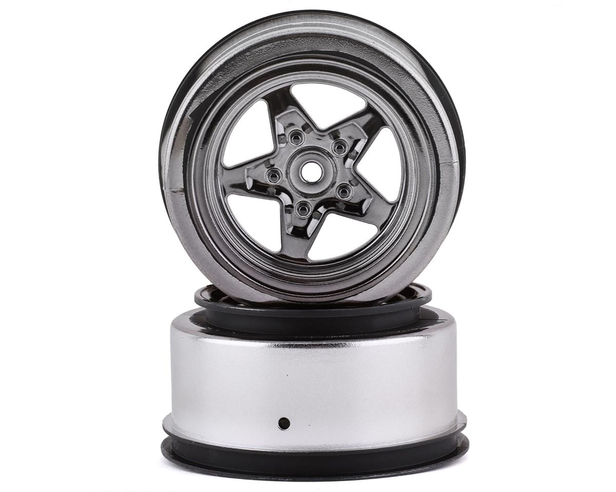 Losi LOS43050 Black Chrome Rear Wheel 2pcs 22S Drag