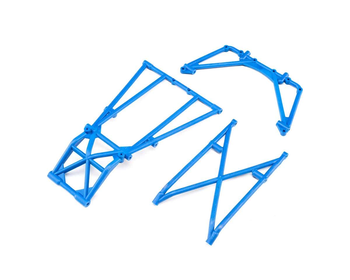 Losi Blue Rear Cage and Hoop Bars LMT - LOS241049