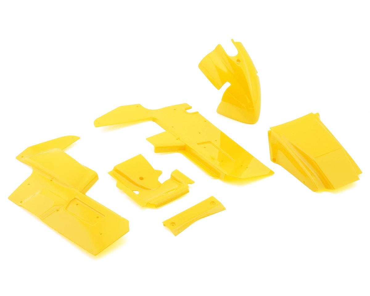 Losi Body Panel Set, Yellow, 22S Sprint Car - genuine Losi product LOS-2854