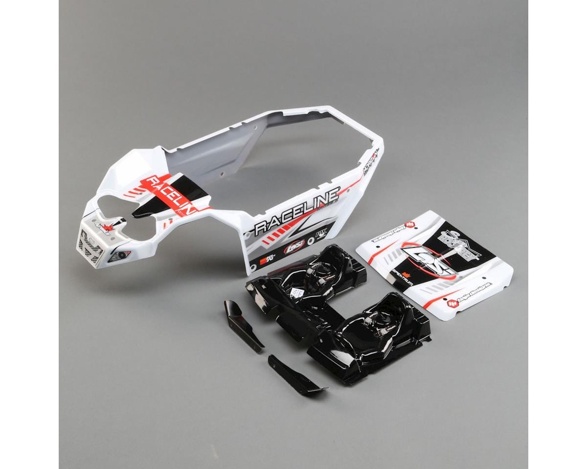 Losi Body Set Raceline Wheels Super Rock Rey LOS250037