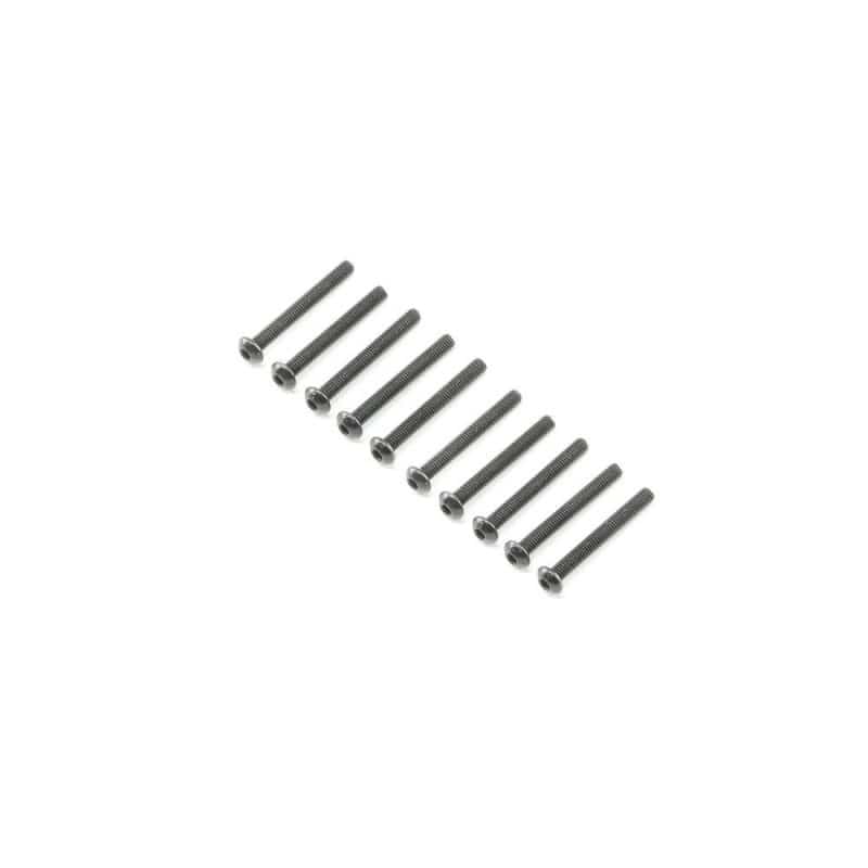 Losi LOS235024 M3 x 25mm Button Head Screws 10pcs