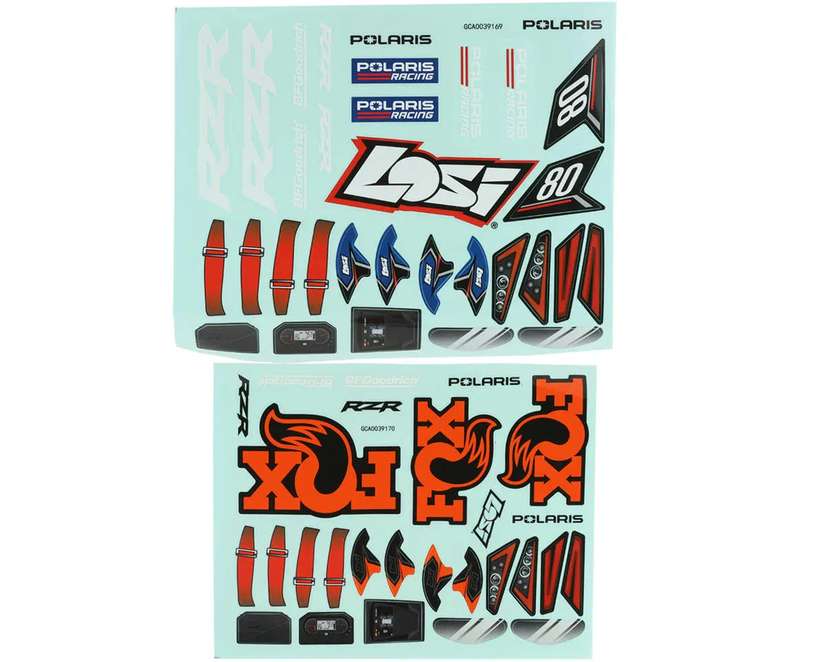 Losi LOS230108 Clear Body Set RZR Rey