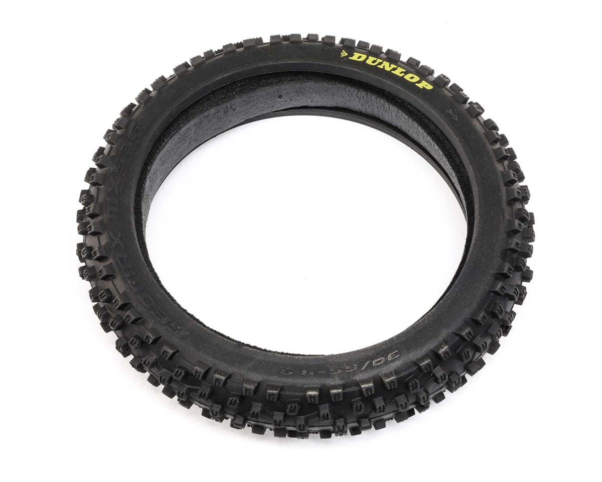 Losi Dunlop MX53 60 Shore Front Tyre with Foam, ProMoto-MX - genuine Losi product LOS46008